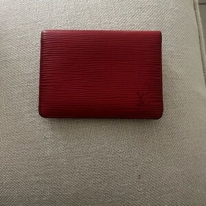 Louis Vuitton Epi Leather Card Holder